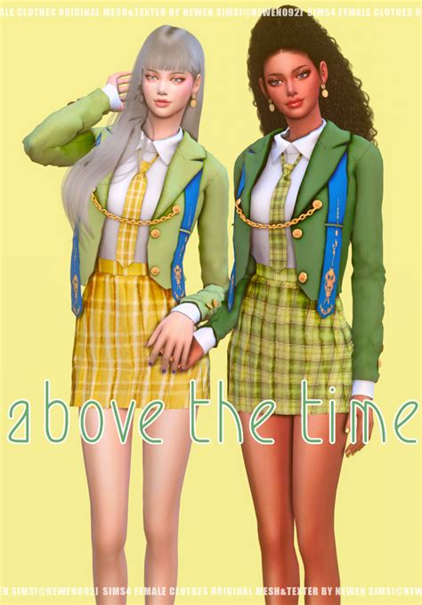 Above The Time Set By Newen092 뉴엔 The Sims 4 Download