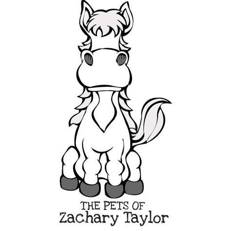 Zachary Taylor Coloring Page