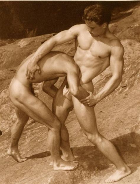 Vintage Nude Male Wrestling Sexdicted Hot Sex Picture