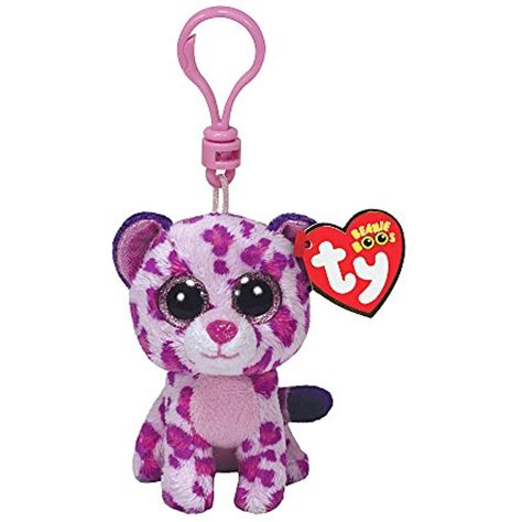 Claires Accessories Ty Beanie Boos Glamour The Leopard Plush Clip On