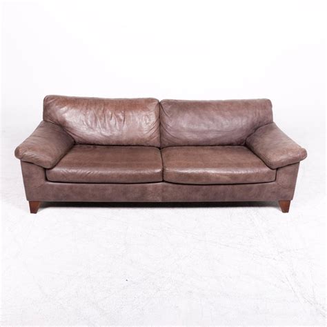Machalke Diego Designer Leather Sofa Brown By Teun Van Zanten Genuine