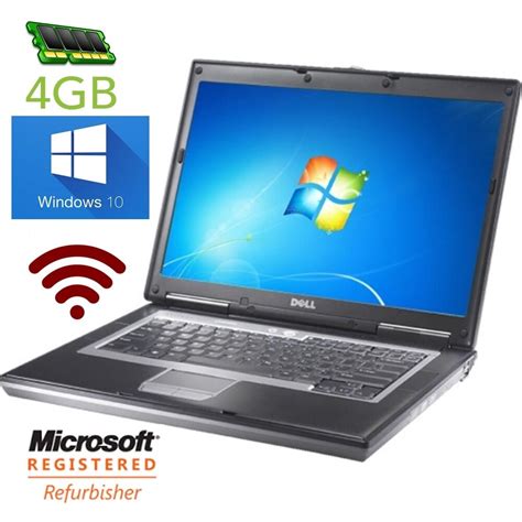 Dell Latitude D630 D620 C2d 2ghz 14 Windows 10 Dvd Wifi 4gb Ram