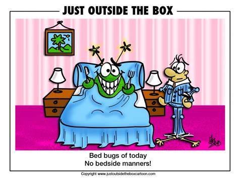 Bed Bug Archives Just Outside The Box Cartoon