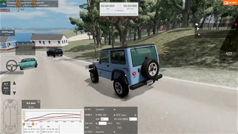 Beamng Drive Towing A Trailer On American Road Youtube