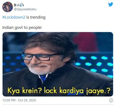Funny lockdown memes, viral lockdown jokes, best lockdown meme & non veg memes, latest hilarious jokes in hindi. Lockdown 2 memes| 'Immediate nahi soche hain but sochenge ...