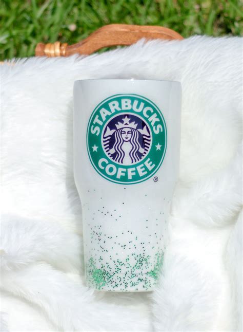 Starbucks 30oz Glitter Epoxy Tumbler Personalized By Ss4haynes On Etsy With Images Tumbler