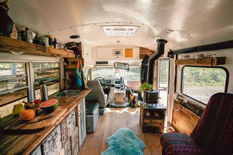 Berlin Tiny House Diy Converted School Bus Photos Apartment Therapy