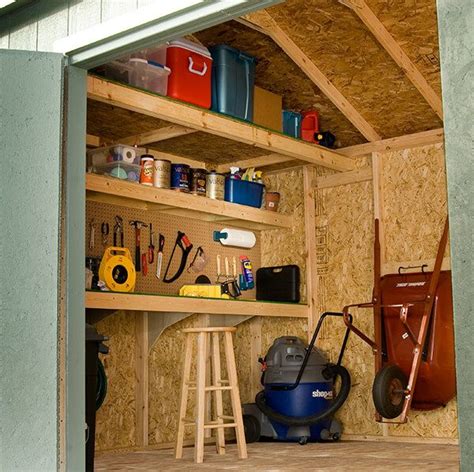 10 Ways To Turn Your Shed Into The Perfect Workshop Storage Shed