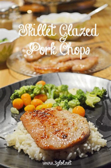 I have found my new leftover pork chop recipe. Skillet Glazed Pork Chops. Boneless thin center cut pork ...