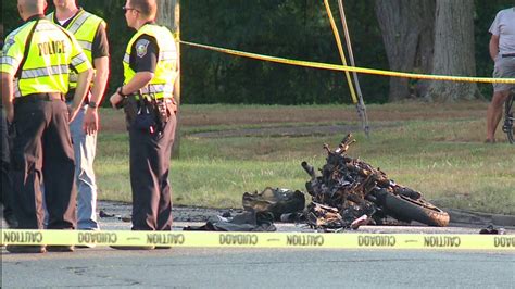 Deadly Motorcycle Crash Closes Road In Enfield