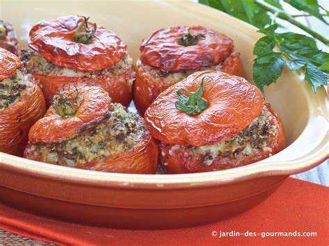 Tomates farcies - Jardin des gourmandsJardin des gourmands