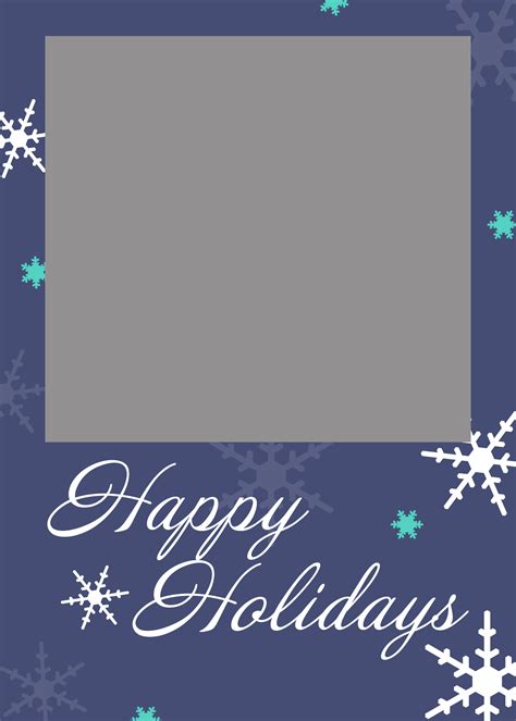 11 Free Printable Christmas Card Templates Images Free Printable