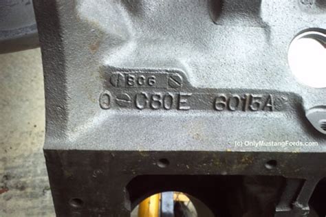 On cylinder heads, the 351 for example, the engine displacement is stamped in. 1971 Mustang VIN Decoder - Identify your Mustang