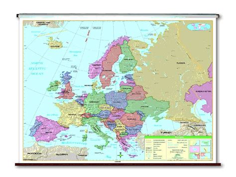 Europe Map With Latitude And Longitude Lines