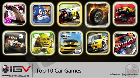 Top 10 Car Games For Iphone Ipod Touch And Ipad Youtube