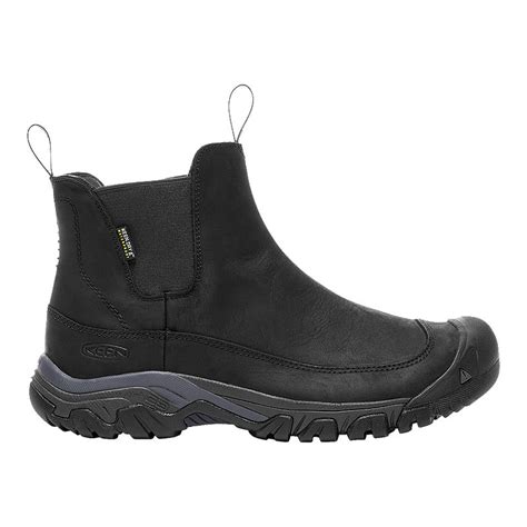 Keen Mens Anchorage Iii Waterproof Winter Boots Black