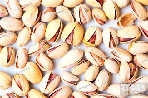 Pistachio Seeds Background Texture Pattern Stock Photo Picture And