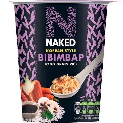 Naked Rice Long Grain Rice Korean Bibimbap Orwellclose