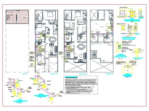 Gas Installations In Housing In AutoCAD CAD 246 75 KB Bibliocad
