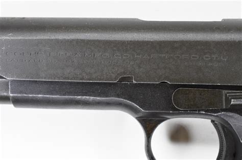 Sold Price 1943 Colt 1911a1 Military 45 Cal Semi Auto Pistol