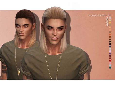 New Hair Mesh Found In Tsr Category Sims 4 Male Hairstyles Sims