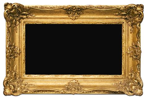 Golden Frame PNG Transparent Images, Pictures, Photos | PNG Arts