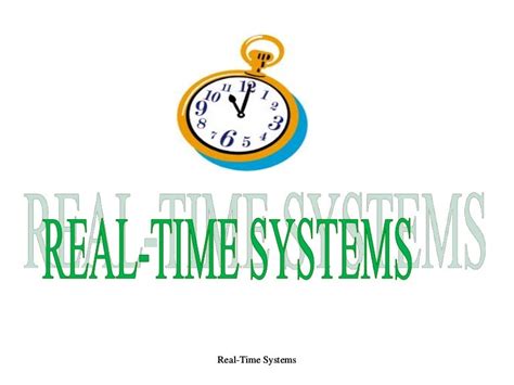 Real Time Systems