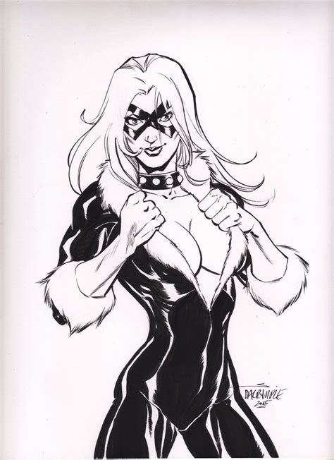 Black Cat Felicia Hardy Marvel By Scott Dalrymple