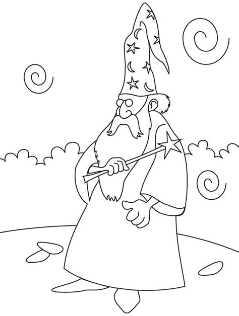 19 Wizard Coloring Pages For Adults Printable Coloring Pages