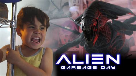 Action Movie Kid Vs Alien Garbage Day YouTube
