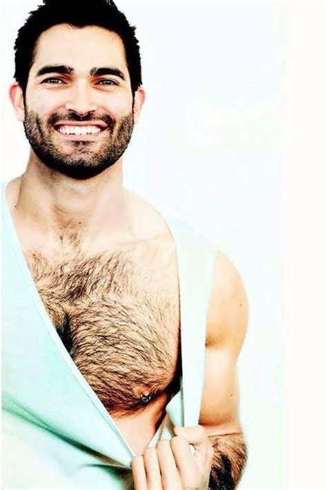 alexis superfan s shirtless male celebs tyler hoechlin showing off his hairy chest and nipple ring