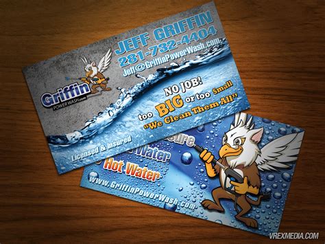 Maybe you would like to learn more about one of these? Business Card - Griffin Power Washing