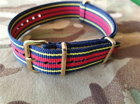 Royal Logistic Corps Rlc 18mm G10 Nato Watch Strap Etsy