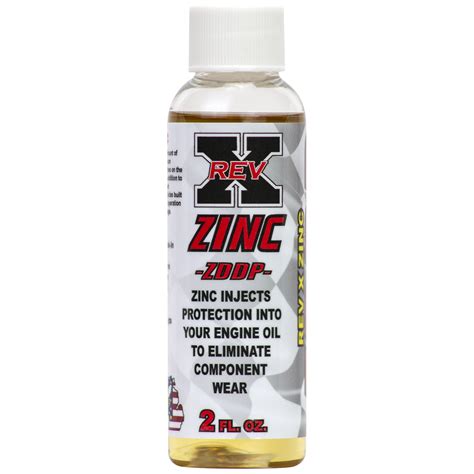 Rev X Zddp Zinc Motor Oil Additive Lube