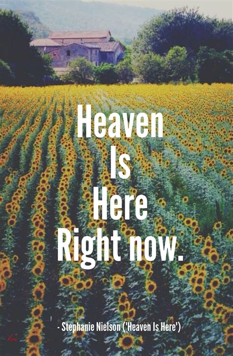 Heaven Is Here Right Now Stephanie Nielson Heaven Is Here Song