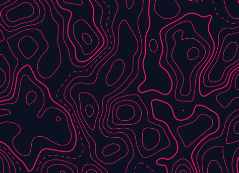 Topographic Map Design In Red Color Download Free Vector Art Stock Graphics Images