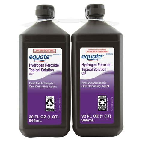 Equate 3 Hydrogen Peroxide 4 Pack