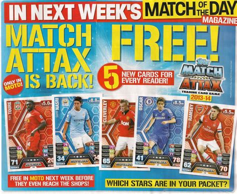 Football Cartophilic Info Exchange: Topps - Match Attax 2013/14