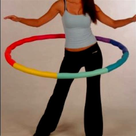 Weighted Hula Hoop You Can Burn 70 90 Calories Every 10 Mins This Is