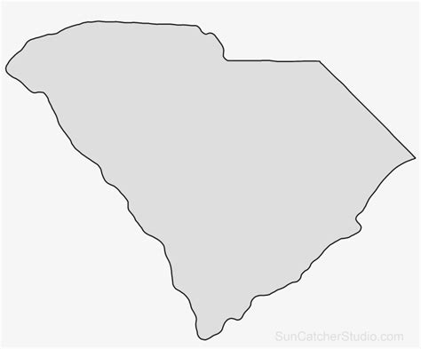 South Carolina Map Svg
