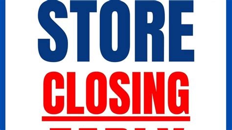 Closing Early Signs Free Printable Signs