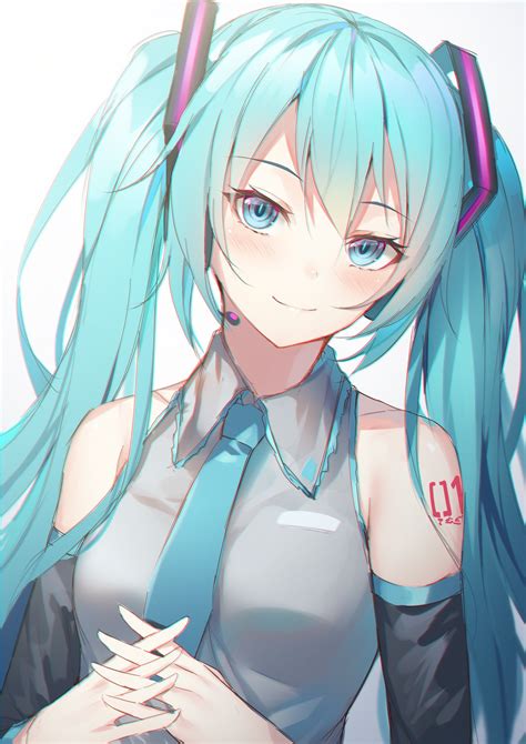 916746 2d Portrait Artwork Anime Girls Anime Hatsune Miku