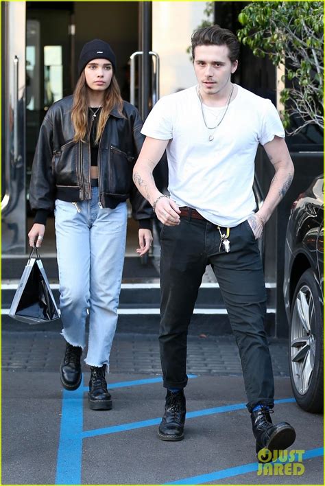 Brooklyn Beckham Steps Out With New Girlfriend Hana Cross Photo