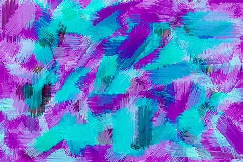 Blue Pink And Purple Painting Texture Abstract Background Painting By