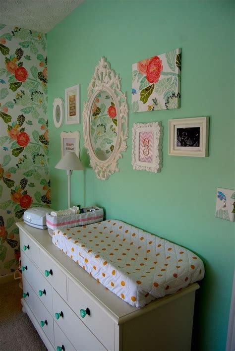 Wallpaper, painted designs, wood, stencil, tile and more!. Pin by Liz Graham on My Designs | Baby girl wallpaper ...