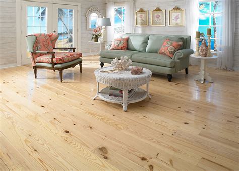 Clover Lea 34 X 5 Natural Heart Pine Lumber Liquidators Flooring Co
