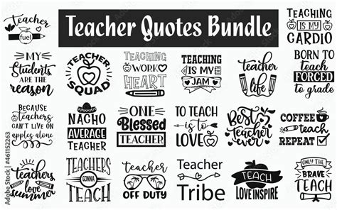 Funny Teacher Quotes Svg Designs Bundle Sarcastic Teacher Quotes Svg