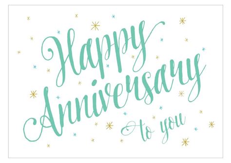 Free Printable Anniversary Cards