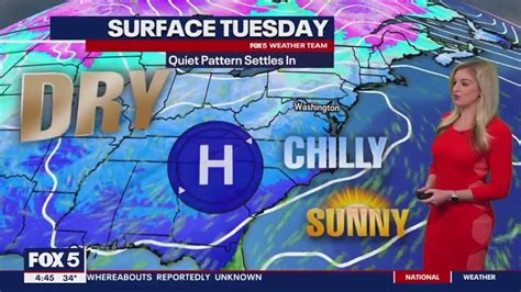 Fox 5 Weather Forecast For Tuesday December 12 Youtube