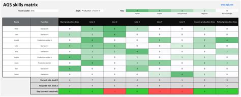 Martin maruskin blog something about sap 2010. Download your Free Excel Skills Matrix Template here | AG5